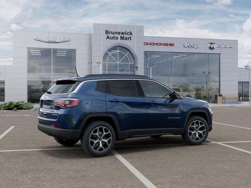 Fathom Blue Pearl Coat 2026 Jeep Compass Limited