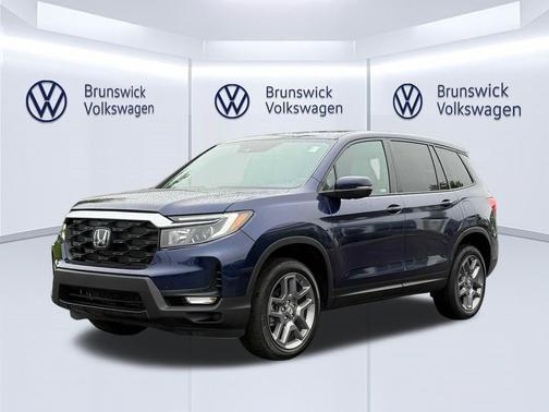 Obsidian Blue Pearl 2023 Honda Passport AWD EX-L