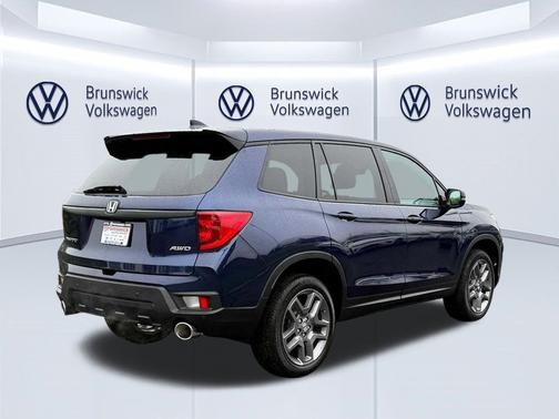 Obsidian Blue Pearl 2023 Honda Passport AWD EX-L