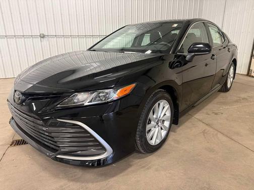 Midnight Black Metallic 2023 Toyota Camry LE