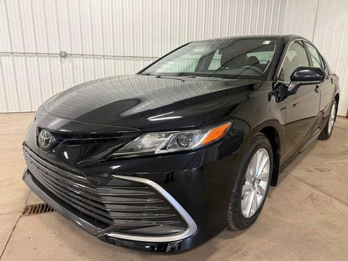 Midnight Black Metallic 2023 Toyota Camry LE
