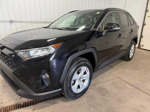 Midnight Black Metallic 2021 Toyota RAV4 XLE