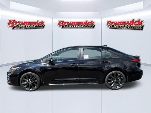 Midnight Black Metallic 2026 Toyota Corolla XSE