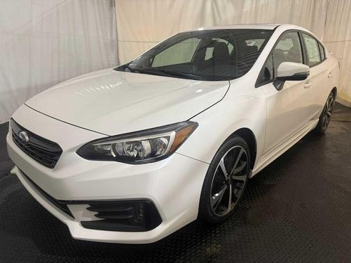 Crystal White Pearl 2023 Subaru Impreza Sport