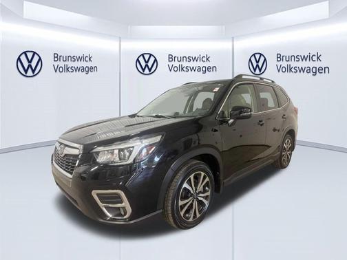 Crystal Black Silica 2020 Subaru Forester Limited