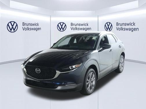 Deep Crystal Blue Mica 2023 Mazda CX-30 2.5 S Preferred Package
