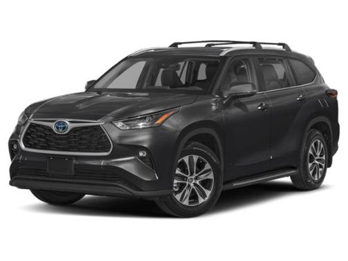 Midnight Black Metallic 2026 Toyota Highlander Hybrid XLE
