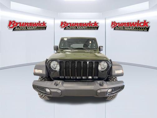Sarge Green Clearcoat 2021 Jeep Wrangler Sport S