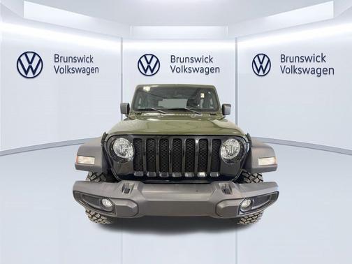Sarge Green Clearcoat 2021 Jeep Wrangler Sport S