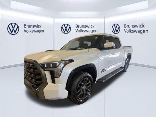 Wind Chill Pearl 2023 Toyota Tundra Hybrid Platinum