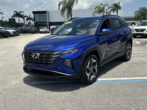 Blue 2023 Hyundai TUCSON SEL
