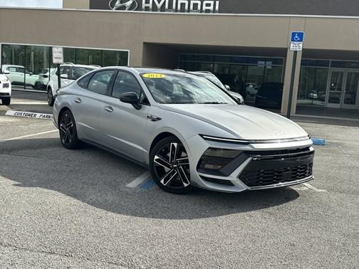 Silver 2024 Hyundai SONATA N Line