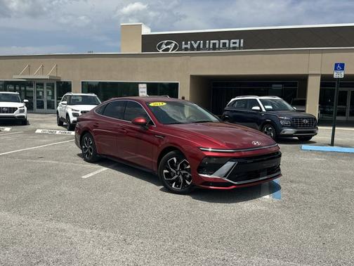 Red 2024 Hyundai SONATA SEL