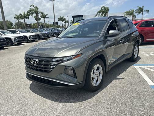Gray 2023 Hyundai TUCSON SEL