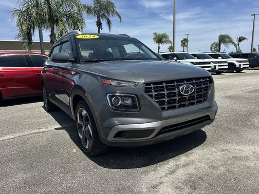 Gray 2024 Hyundai VENUE SEL