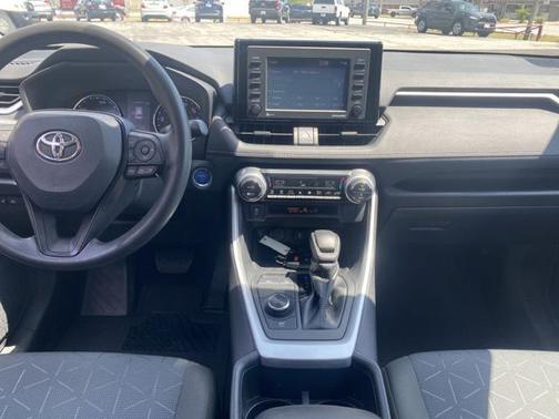 Gray 2022 Toyota RAV4 Hybrid XLE