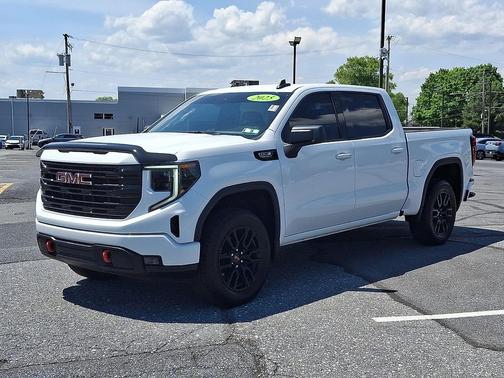 Summit White 2025 GMC Sierra 1500 Elevation