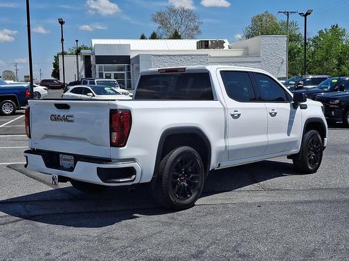 Summit White 2025 GMC Sierra 1500 Elevation