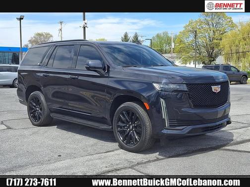 Dark Moon Blue Metallic 2023 Cadillac Escalade Sport