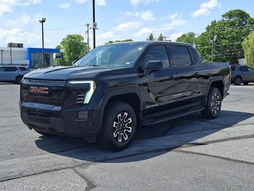 Onyx Black 2026 GMC Sierra EV Extended Range Elevation