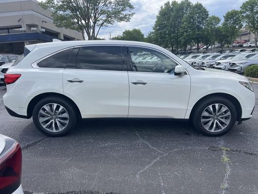 White Diamond Pearl 2016 Acura MDX w/Tech