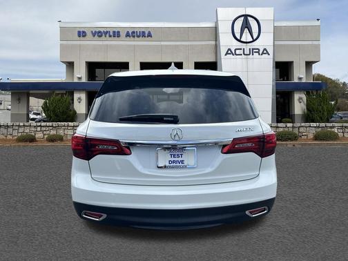 White Diamond Pearl 2016 Acura MDX w/Tech