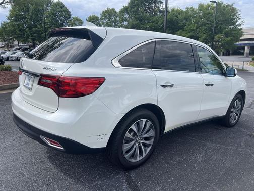 White Diamond Pearl 2016 Acura MDX w/Tech