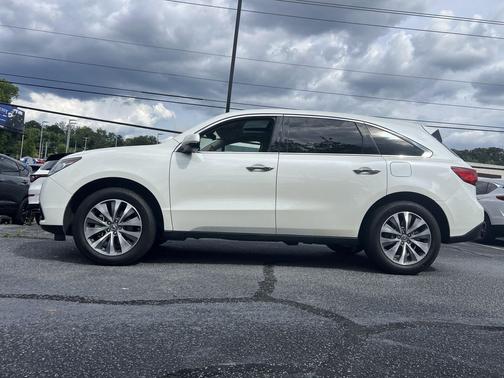 White Diamond Pearl 2016 Acura MDX w/Tech