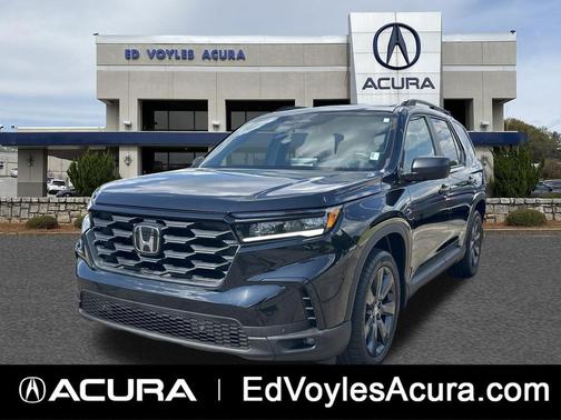 Crystal Black Pearl 2025 Honda Pilot Sport
