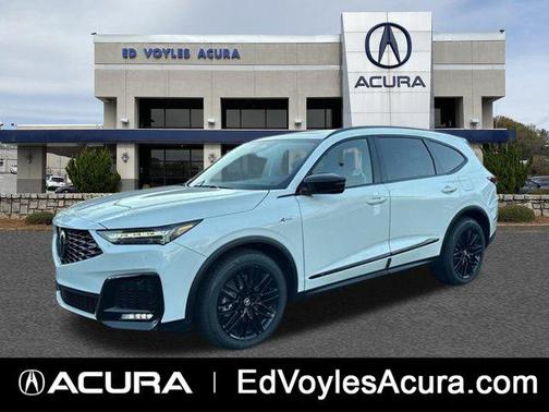 Platinum White 2026 Acura MDX w/A-Spec Advance Package