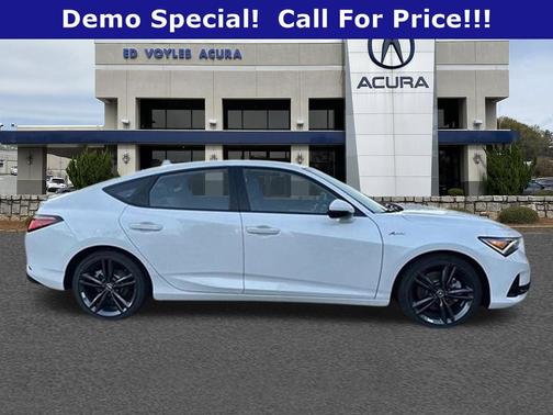 Platinum White Pearl 2025 Acura Integra w/A-Spec Technology Package