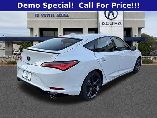 Platinum White Pearl 2025 Acura Integra w/A-Spec Technology Package