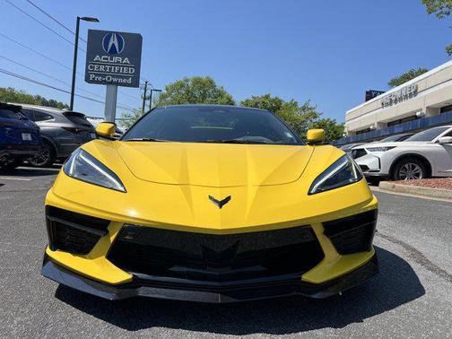 Competition Yellow Tintcoat Metallic 2025 Chevrolet Corvette Stingray w/2LT