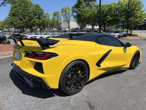 Competition Yellow Tintcoat Metallic 2025 Chevrolet Corvette Stingray w/2LT