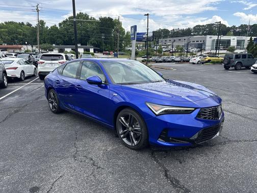 Apex Blue Pearl 2023 Acura Integra w/A-Spec Technology Package