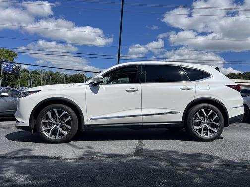 Platinum White Pearl 2024 Acura MDX w/Technology Package