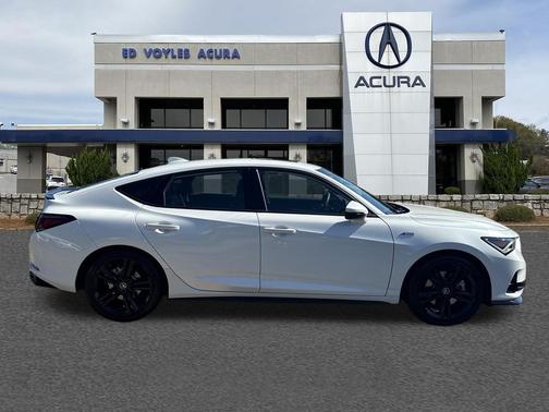 Platinum White Pearl 2026 Acura Integra w/A-Spec Technology Package