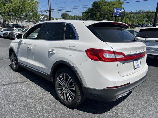 White Platinum Metallic Tri-Coat 2016 Lincoln MKX Reserve