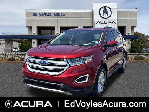 Ruby Red Metallic Tinted Clearcoat 2017 Ford Edge SEL