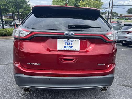 Ruby Red Metallic Tinted Clearcoat 2017 Ford Edge SEL