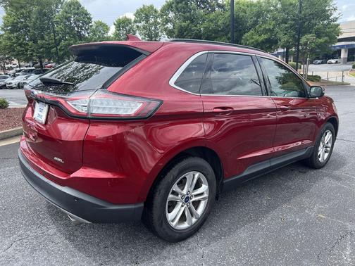 Ruby Red Metallic Tinted Clearcoat 2017 Ford Edge SEL