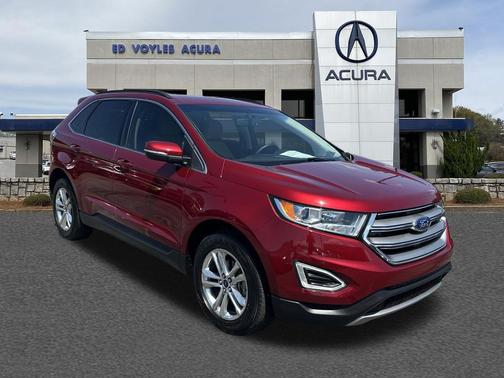Ruby Red Metallic Tinted Clearcoat 2017 Ford Edge SEL