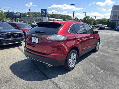 Ruby Red Metallic Tinted Clearcoat 2017 Ford Edge SEL