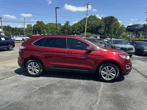 Ruby Red Metallic Tinted Clearcoat 2017 Ford Edge SEL
