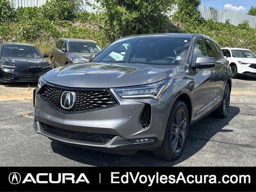 Liquid Carbon Metallic 2023 Acura RDX Base