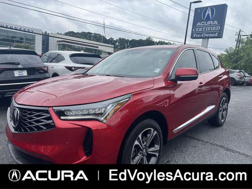Performance Red Pearl 2025 Acura RDX Technology Package