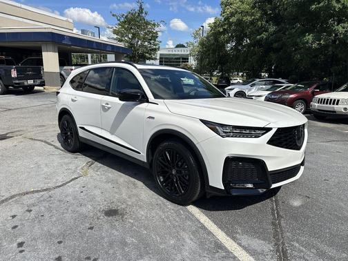 Platinum White Pearl 2026 Acura MDX w/A-Spec Advance Package