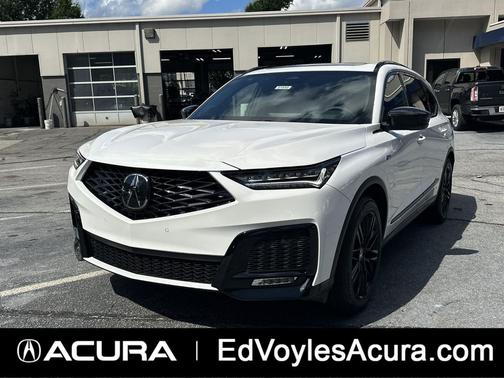 Platinum White Pearl 2026 Acura MDX w/A-Spec Advance Package