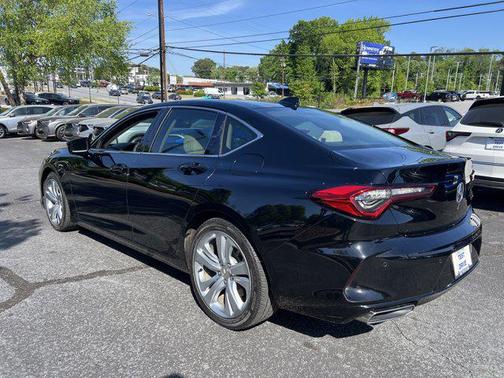 Majestic Black Pearl 2023 Acura TLX Technology