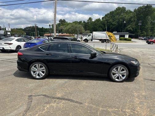 Majestic Black Pearl 2023 Acura TLX Technology